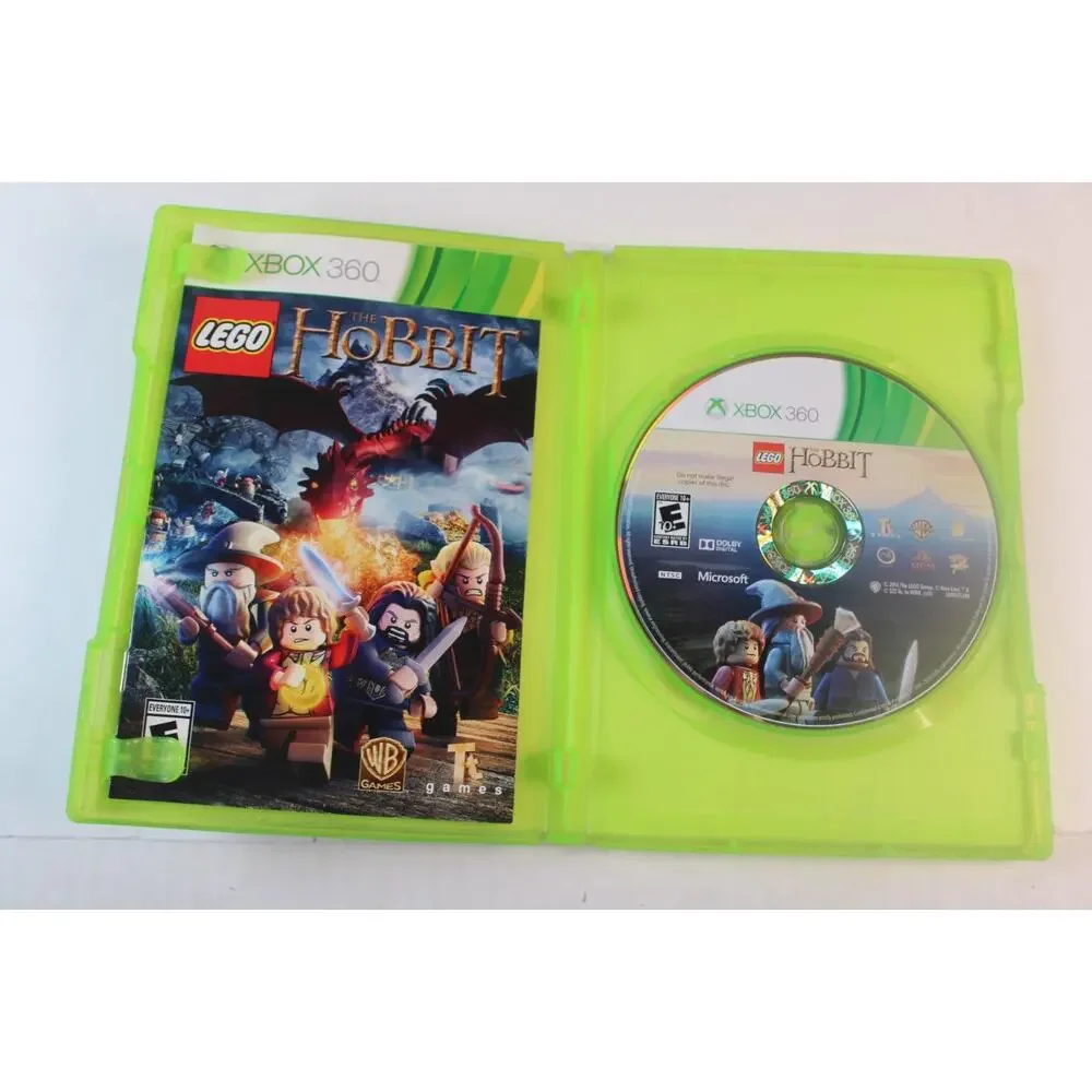 LEGO The Hobbit (Microsoft Xbox 360, 2014) Authentic, Complete, Tested/Works